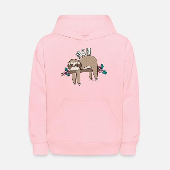 welcome sloth' Kids' Hoodie | Spreadshirt